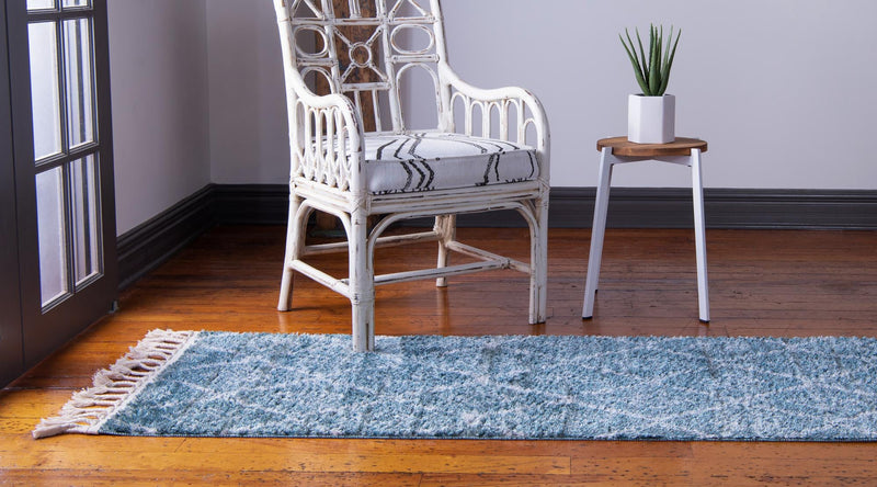 Himalaya Heights Collection Area Rug -  Annapurna Runner Dark Blue  lifestyle 28