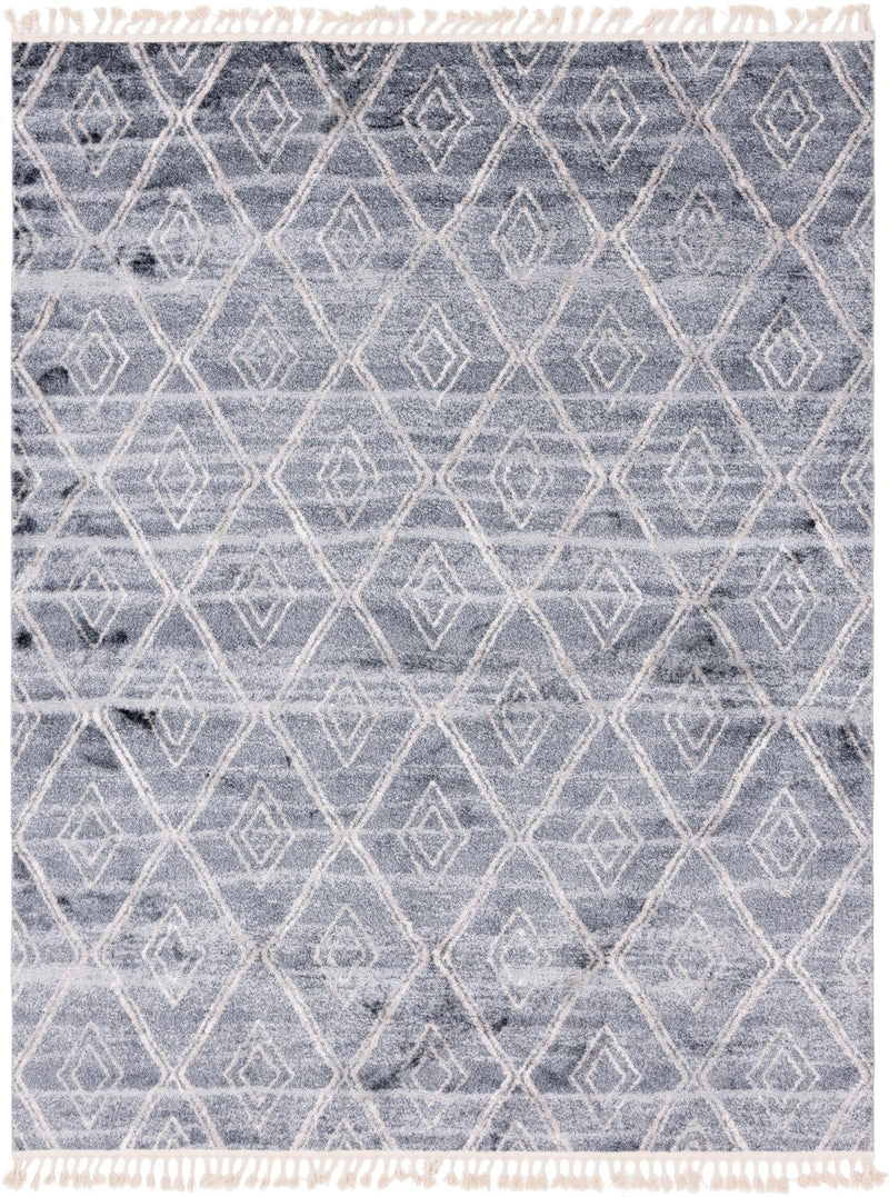 Himalaya Heights Collection Area Rug -  Annapurna Rectangle Gray  lifestyle 2