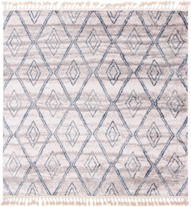 Himalaya Heights Collection Area Rug -  Annapurna Square Light Gray  lifestyle 41