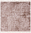 Himalaya Heights Collection Area Rug -  Manaslu Square Brown  lifestyle 38