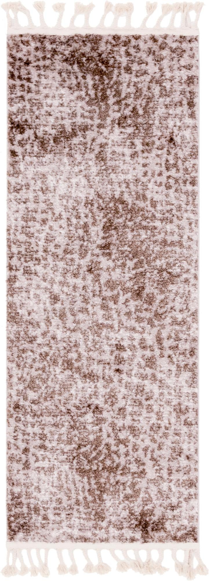 Himalaya Heights Collection Area Rug -  Manaslu Runner Brown  lifestyle 35