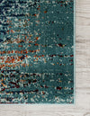Venetian Tapestry Collection Area Rug -  Giudecca Rectangle Turquoise  lifestyle 8