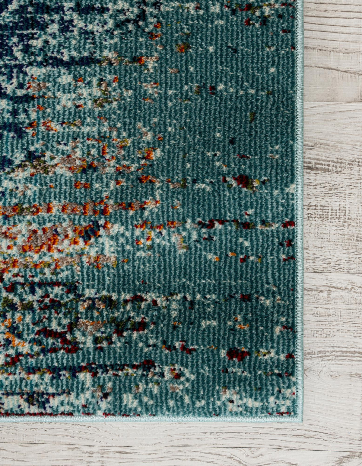 Venetian Tapestry Collection Area Rug -  Giudecca Rectangle Turquoise  lifestyle 8