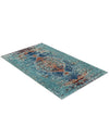 Venetian Tapestry Collection Area Rug -  Giudecca Rectangle Turquoise  lifestyle 3