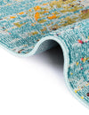 Venetian Tapestry Collection Area Rug -  SanMarco Rectangle Turquoise  lifestyle 19