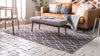 Patio Paradise Collection Area Rug - Lagoon Rectangle Dark Gray  lifestyle 9