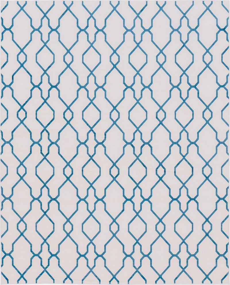 Patio Paradise Collection Area Rug - Lagoon Rectangle Cream  lifestyle 2