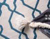 Patio Paradise Collection Area Rug - Lagoon Rectangle Cream  lifestyle 12