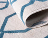 Patio Paradise Collection Area Rug - Lagoon Rectangle Cream  lifestyle 14