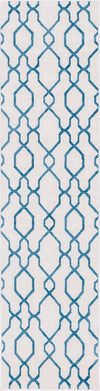 Patio Paradise Collection Area Rug - Lagoon Runner Cream  lifestyle 22