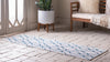 Patio Paradise Collection Area Rug - Lagoon Runner Cream  lifestyle 26