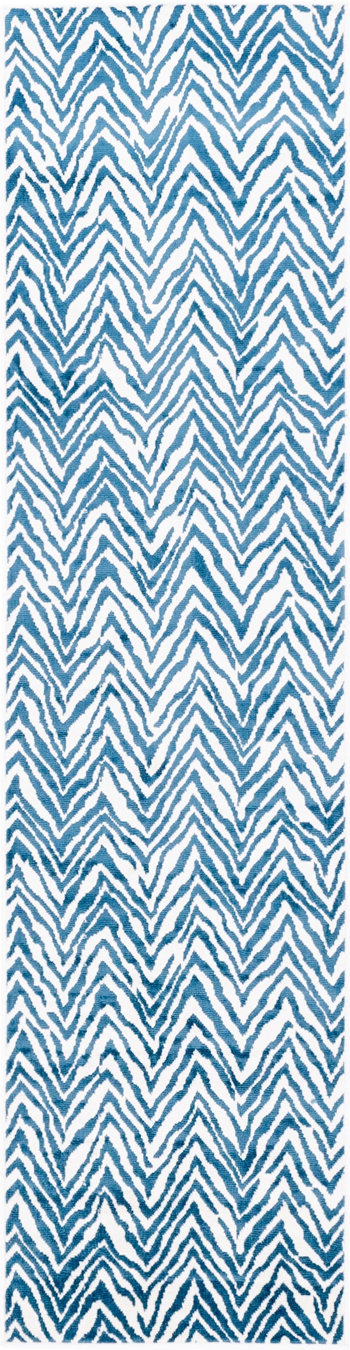 Patio Paradise Collection Area Rug -  Cove Runner Blue  lifestyle 32