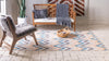 Patio Paradise Collection Area Rug -  Retreat Rectangle Multi  lifestyle 4