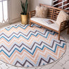 Patio Paradise Collection Area Rug -  Retreat Round Multi  lifestyle 13