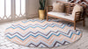 Patio Paradise Collection Area Rug -  Retreat Round Multi  lifestyle 17