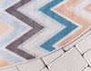 Patio Paradise Collection Area Rug -  Retreat Round Multi  lifestyle 27
