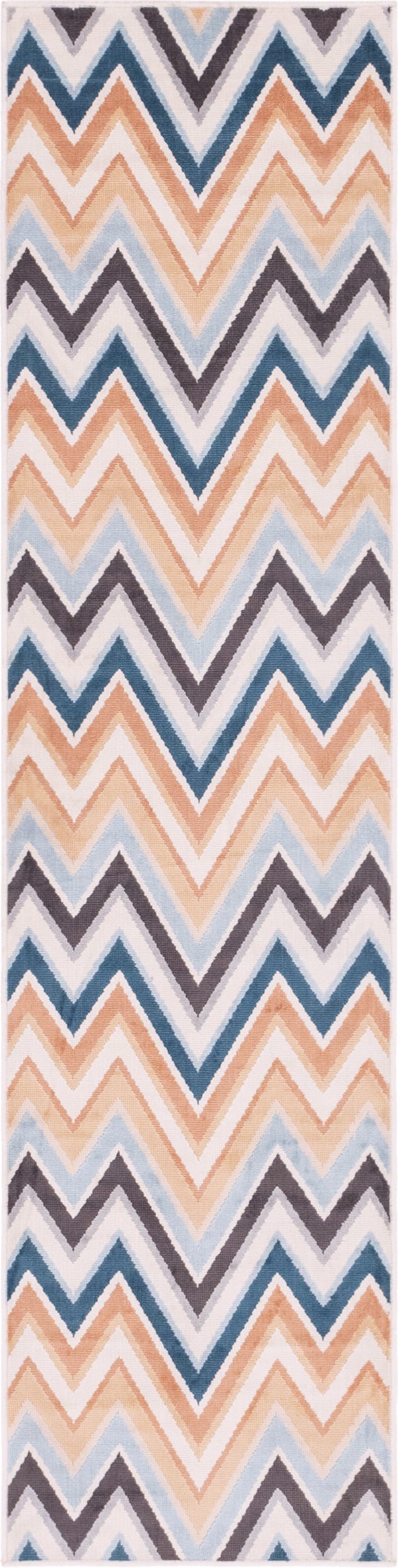 Patio Paradise Collection Area Rug -  Retreat Runner Multi  lifestyle 12