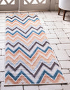 Patio Paradise Collection Area Rug -  Retreat Runner Multi  lifestyle 14