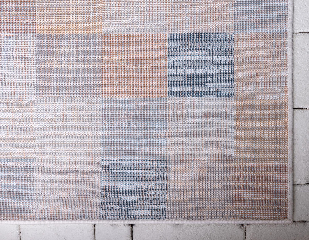 Patio Paradise Collection Area Rug -  Bungalow Rectangle Cream  lifestyle 10