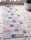 Patio Paradise Collection Area Rug -  Bungalow Runner Cream  lifestyle 14