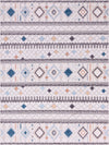 Patio Paradise Collection Area Rug -  Cabana Rectangle Ivory Main