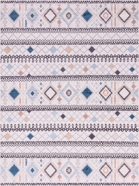 Patio Paradise Collection Area Rug -  Cabana Rectangle Ivory Main