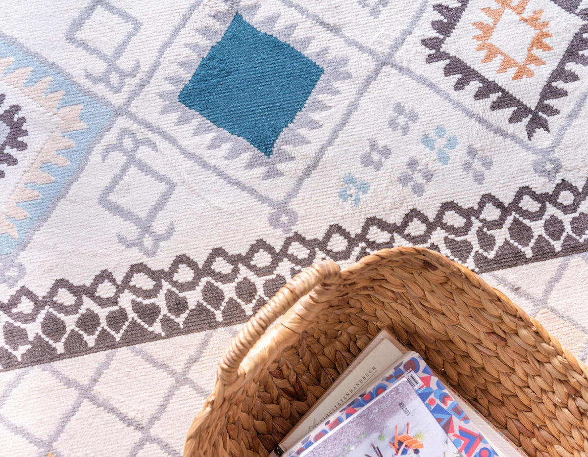 Patio Paradise Collection Area Rug -  Cabana Rectangle Ivory  lifestyle 6