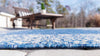 Patio Perimeter Collection Area Rug -  Lanai Rectangle Blue  lifestyle 3
