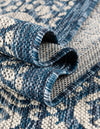 Patio Perimeter Collection Area Rug -  Lanai Rectangle Blue  lifestyle 33