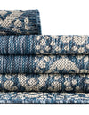 Patio Perimeter Collection Area Rug -  Lanai Rectangle Blue  lifestyle 35