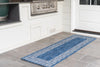 Patio Perimeter Collection Area Rug -  Lanai Runner Blue  lifestyle 79
