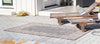 Patio Perimeter Collection Area Rug -  Lanai Rectangle Charcoal Gray  lifestyle 12