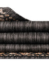 Terrace Fringe Collection Area Rug -  Lanai Rectangle Charcoal Gray  lifestyle 42