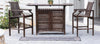 Patio Perimeter Collection Area Rug -  Lanai Runner Charcoal Gray  lifestyle 87