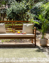 Patio Perimeter Collection Area Rug -  Lanai Rectangle Green  lifestyle 4