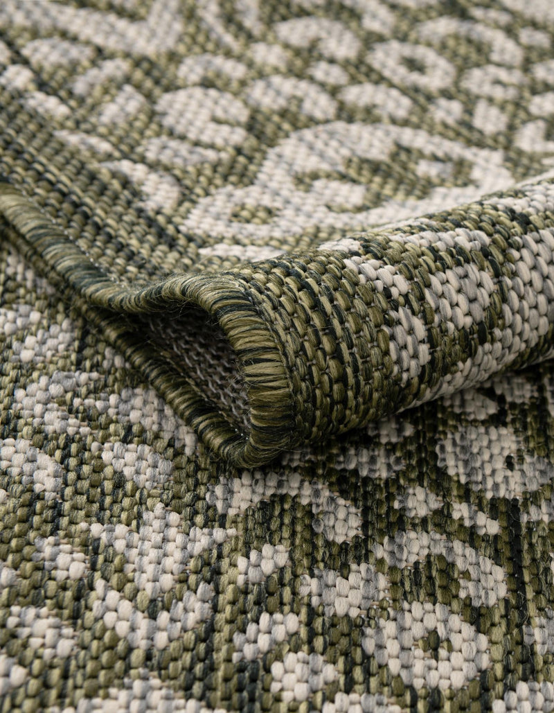 Patio Perimeter Collection Area Rug -  Lanai Runner Green  lifestyle 10
