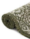 Patio Perimeter Collection Area Rug -  Lanai Runner Green  lifestyle 26