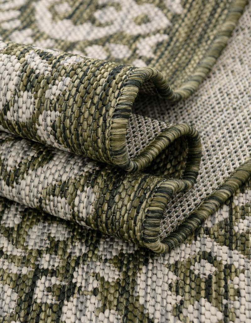 Patio Perimeter Collection Area Rug -  Lanai Runner Green  lifestyle 27