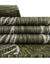 Seaside Blooms Collection Area Rug -  Evergreen (Green) Rectangle Green  lifestyle 28