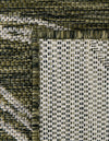 Seaside Blooms Collection Area Rug -  Evergreen (Green) Rectangle Green  lifestyle 33