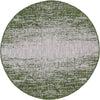 Urban Terrace Collection Area Rug -  Vanderbilt Round Green  lifestyle 113