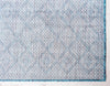Garden Lattice Oasis Collection Area Rug -  Pergola (Teal) Rectangle Teal  lifestyle 25
