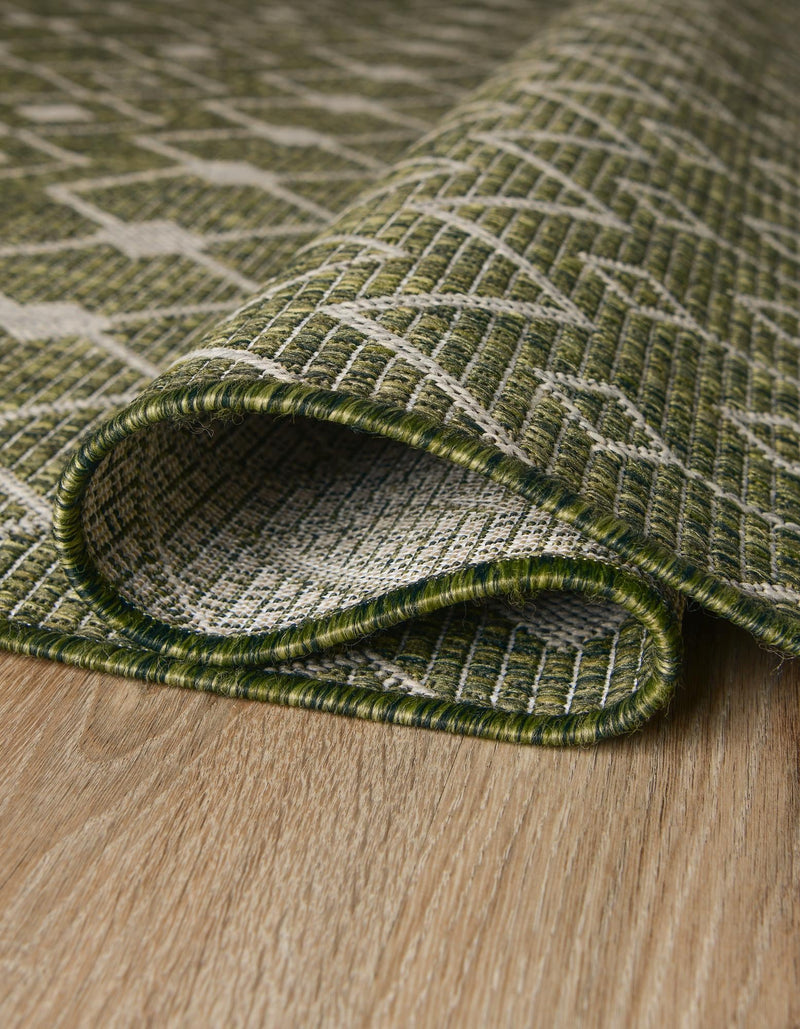 Savannah Pergola Collection Area Rug -  Pergola (Green) Rectangle Green  lifestyle 3