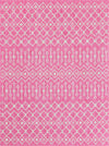 Garden Lattice Oasis Collection Area Rug -  Pergola (Fuschia) Rectangle Fuschia Main