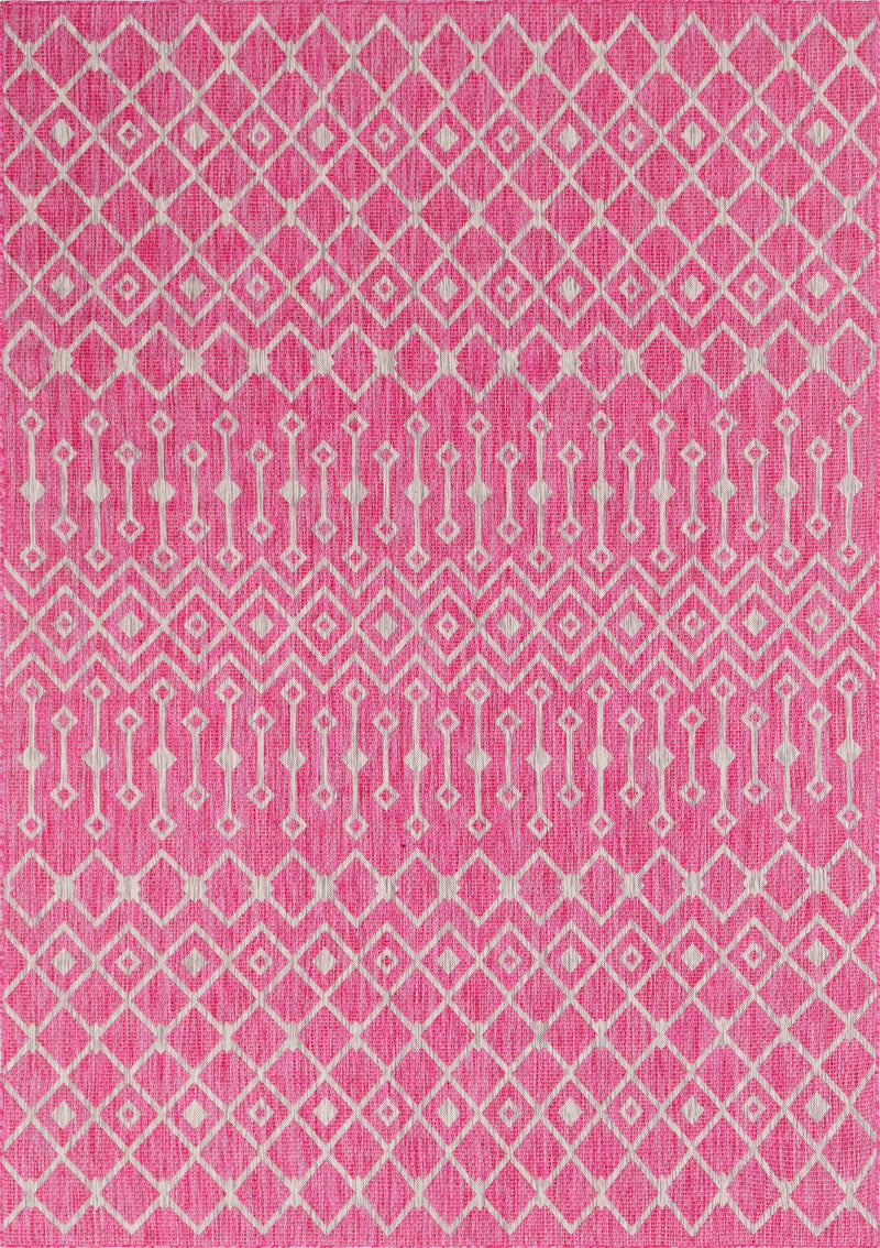 Savannah Pergola Collection Area Rug -  Pergola (Fuschia) Rectangle Fuschia  lifestyle 2