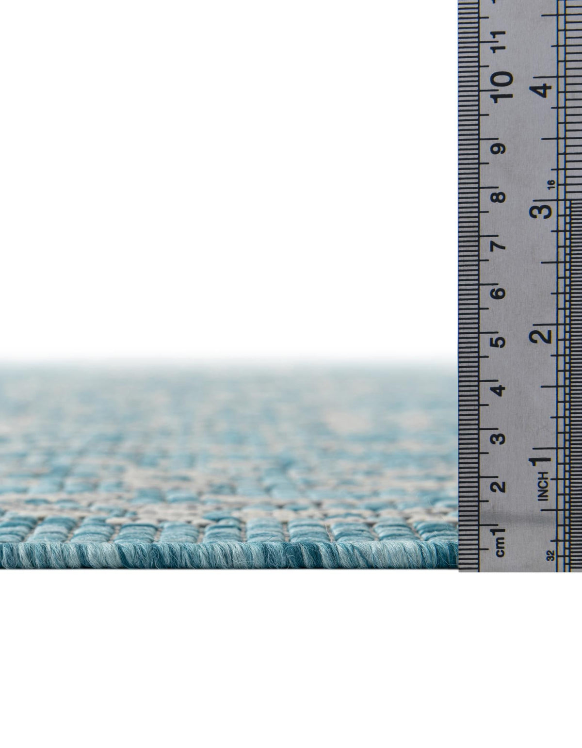Patio Heritage Collection Area Rug - Savannah (Light Aqua) Rectangle Light Aqua  lifestyle 5