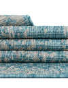 Patio Heritage Collection Area Rug - Savannah (Light Aqua) Rectangle Light Aqua  lifestyle 14