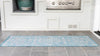 Patio Heritage Collection Area Rug - Savannah (Light Aqua) Runner Light Aqua  lifestyle 21