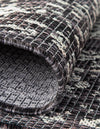 Patio Heritage Collection Area Rug - Savannah (Charcoal Gray) Rectangle Charcoal Gray  lifestyle 17
