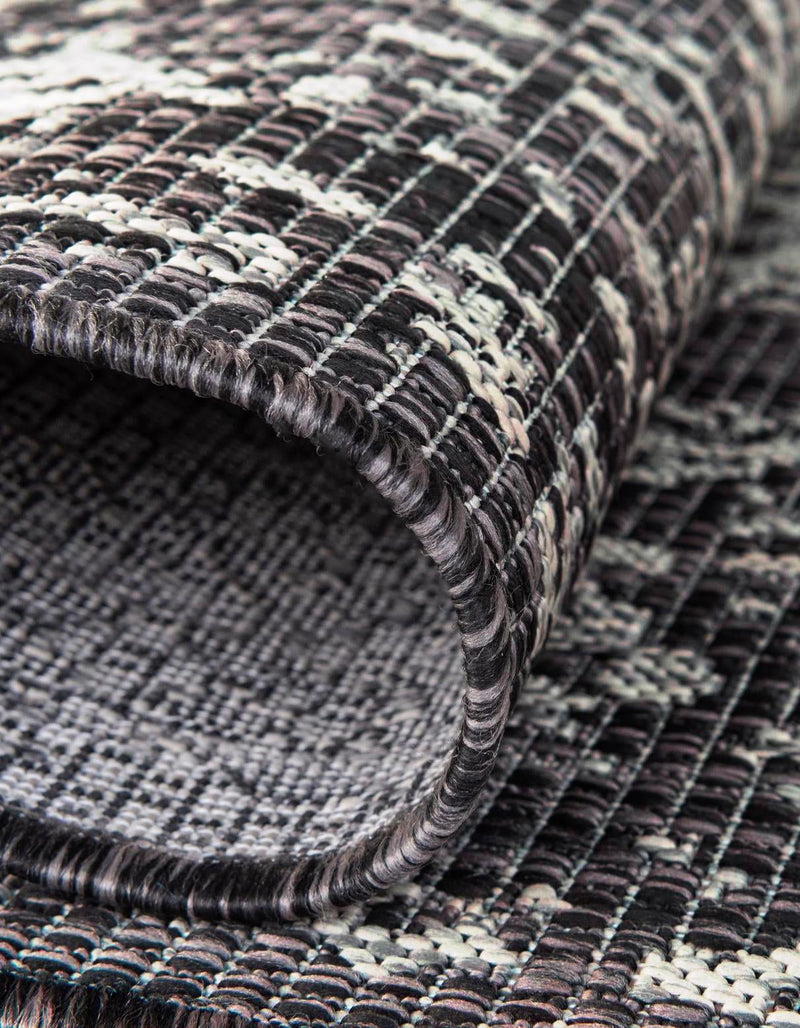 Patio Heritage Collection Area Rug - Savannah (Charcoal Gray) Rectangle Charcoal Gray  lifestyle 17